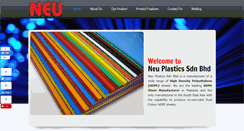 Desktop Screenshot of neuplastics.com